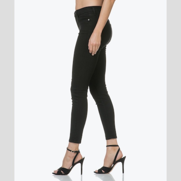 Current/Elliott Black Skinny Jeans - Picture 4 of 7